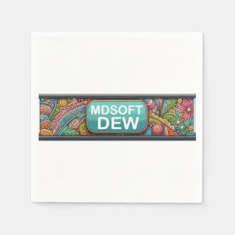 Mok Party Supplies Douche! Servet