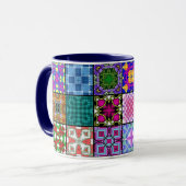 Mok Patchwork Squares (Voorkant links)