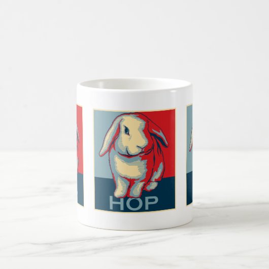 Mok Patriotic Bunny 11oz (Center)