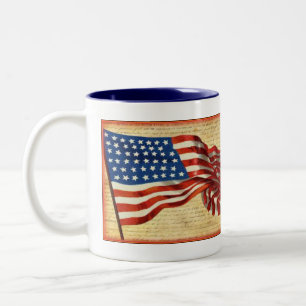 Mok patriottische  Amerikaanse vlag