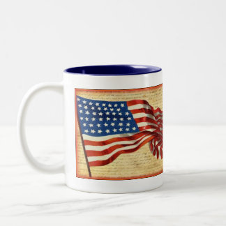 Mok patriottische Amerikaanse vlag