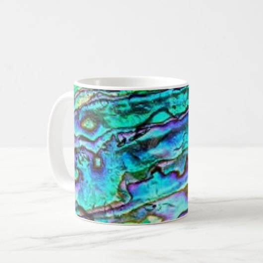Mok Paua Shell Abalone (Voorkant links)