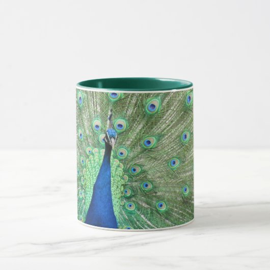 Mok - Peacock Tail-beeldscherm (Midden)
