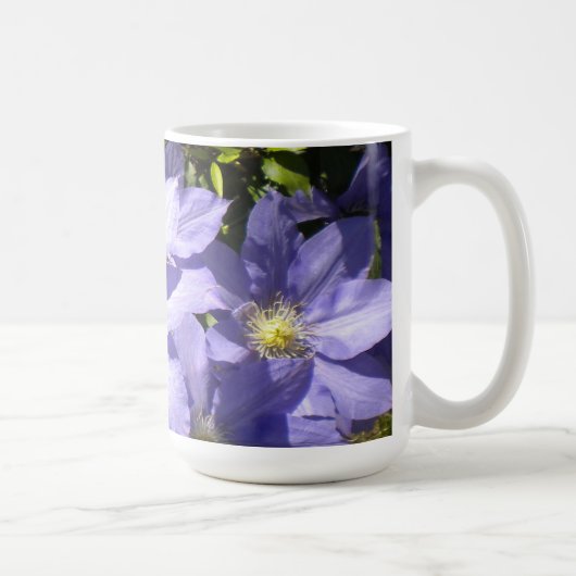 Mok Periwinkle Clematis (Rechts)