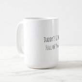 Mok persoonlijke naam koffie (Voorkant links)