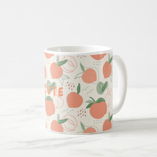 Mok perziken (Voorkant rechts)