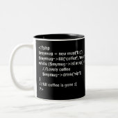 Mok PHP koffie (Links)