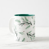 Mok Pine Branch Pattern (Voorkant links)