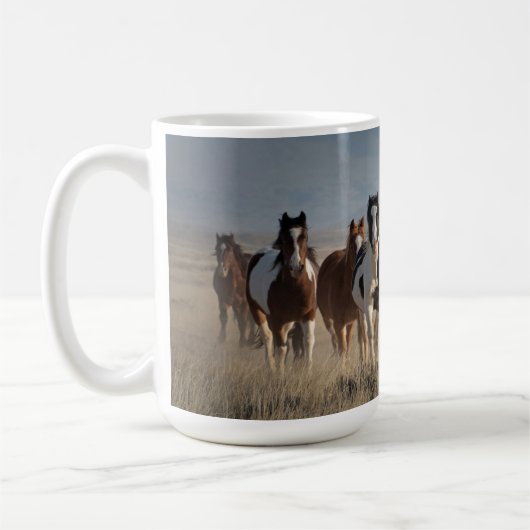 mok "Ponies met schilfers" (Links)