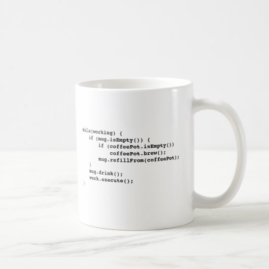 Mok Programmeerkoffie (Rechts)