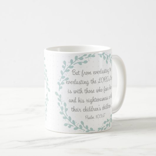 Mok psalm 103 (Voorkant rechts)