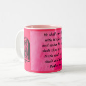 Mok psalm 91:4 (Voorkant links)