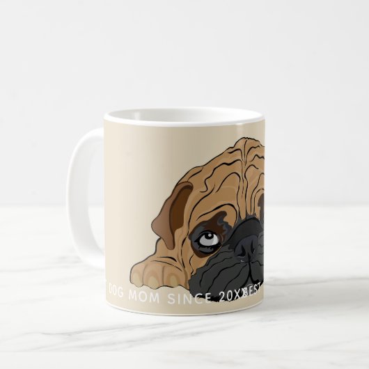 Mok Puppy Sleeping Furry Baby Bulk Dog (Voorkant links)