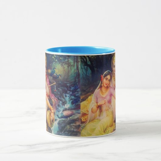 Mok Radha en Krishna (Midden)