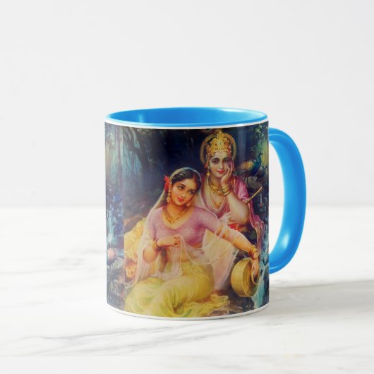 Mok Radha en Krishna (Voorkant rechts)