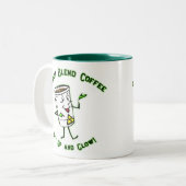 Mok Radionblend koffie (Voorkant links)