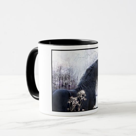 mok "Raphael & Snowy Trees" (Voorkant links)