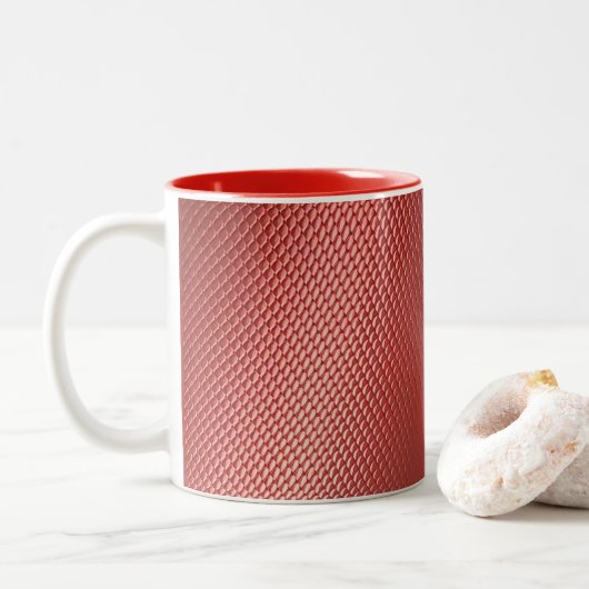 mok "Red Scales" (Met donut)