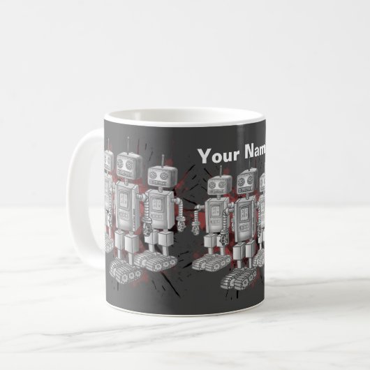 Mok Robot Brigade (Voorkant links)