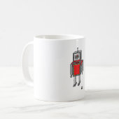 Mok Robot Coffee (Voorkant links)