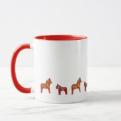 Mok rode paarden koffie (Links)