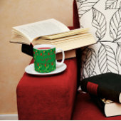 Mok rode papaverkoffie