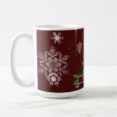 Mok rode rendierkoffie (Links)