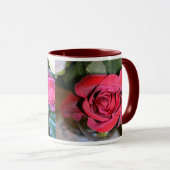 Mok rode rozen (Voorkant rechts)