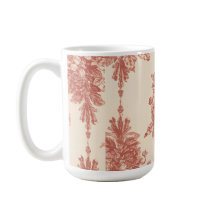 Mok, romantisch tapijt in rood