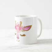 Mok Roze en Gold Giraffe (Voorkant rechts)