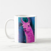 Mok roze Llama (Links)