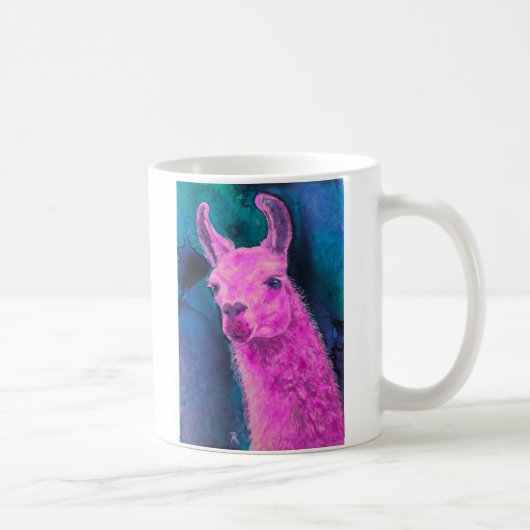 Mok roze Llama (Rechts)
