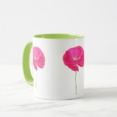 mok roze papaver (Voorkant links)