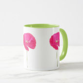 mok roze papaver (Voorkant rechts)