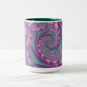 Mok roze stalen ontwerp