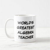 mok 's werelds grootste algebra-leraar' (Links)