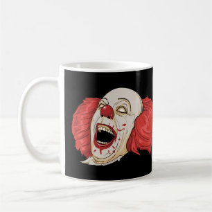 MOK SCARY Clown Face Coffee
