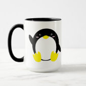 Mok schattige pinguïn (Links)