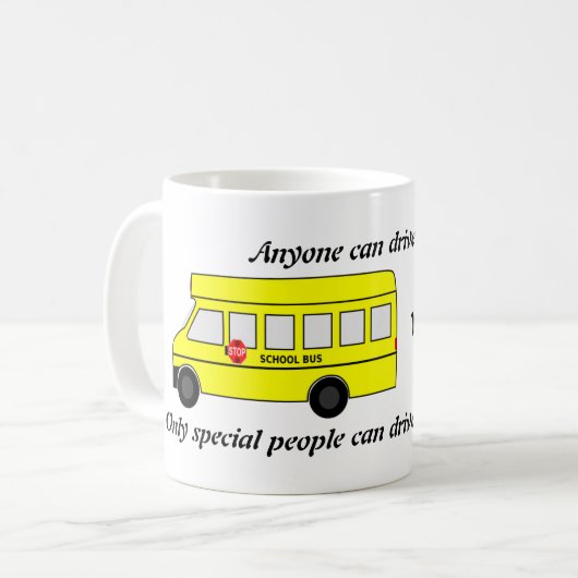 Mok schoolbusbestuurder (Voorkant links)