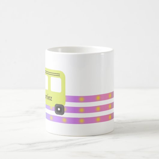 Mok schoolbusbestuurder Gele bus Lights Coffee (Center)