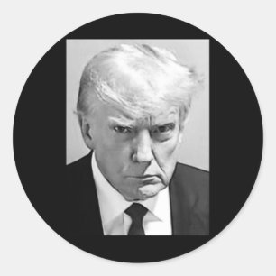 Mok schot - Donald Trump Mok schot Ronde Sticker