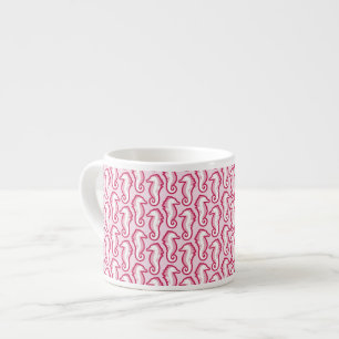 Mok Seahorse Frolic Espresso - Roze