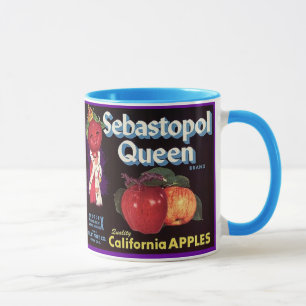 MOK ~  SEBASTOPOL KONINGAPPEL KRUISETIKET TOEPASSE