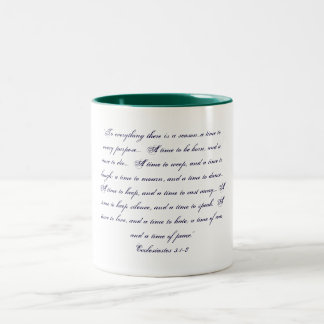 mok "Seizoenen van het leven" koffie