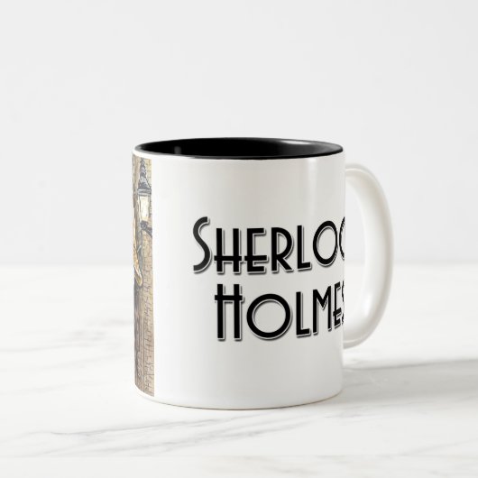 Mok Sherlock Holmes koffie (Voorkant rechts)