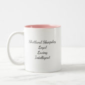 Mok Shetland Sheepdog Two-Tone COFFEE (Links)