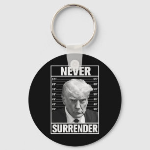 Mok Shot - Donald Trump Mok Shot - Never Surrender Sleutelhanger