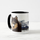 Mok Siberian Husky (Voorkant links)