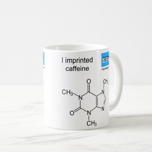 mok sjabloon cafeïne (Voorkant rechts)