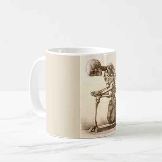 Mok Skeleton Coffee (Voorkant links)